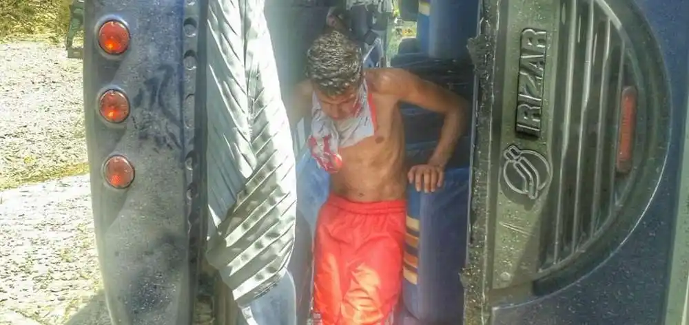 Tras el accidente en Venezuela, le amputaron cuatro dedos a Toranzo