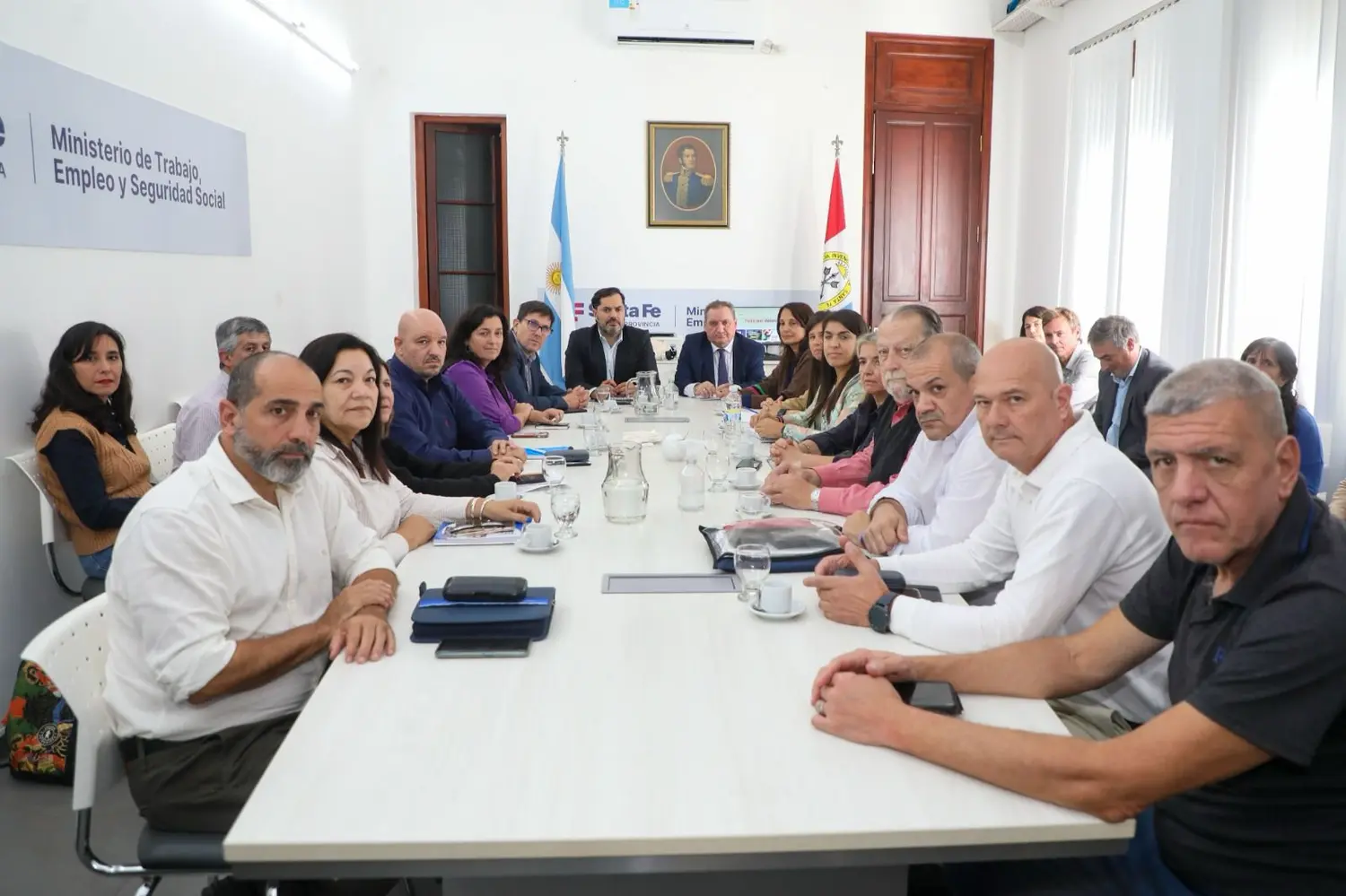 Paritarias: reunión con los gremios de la administración central