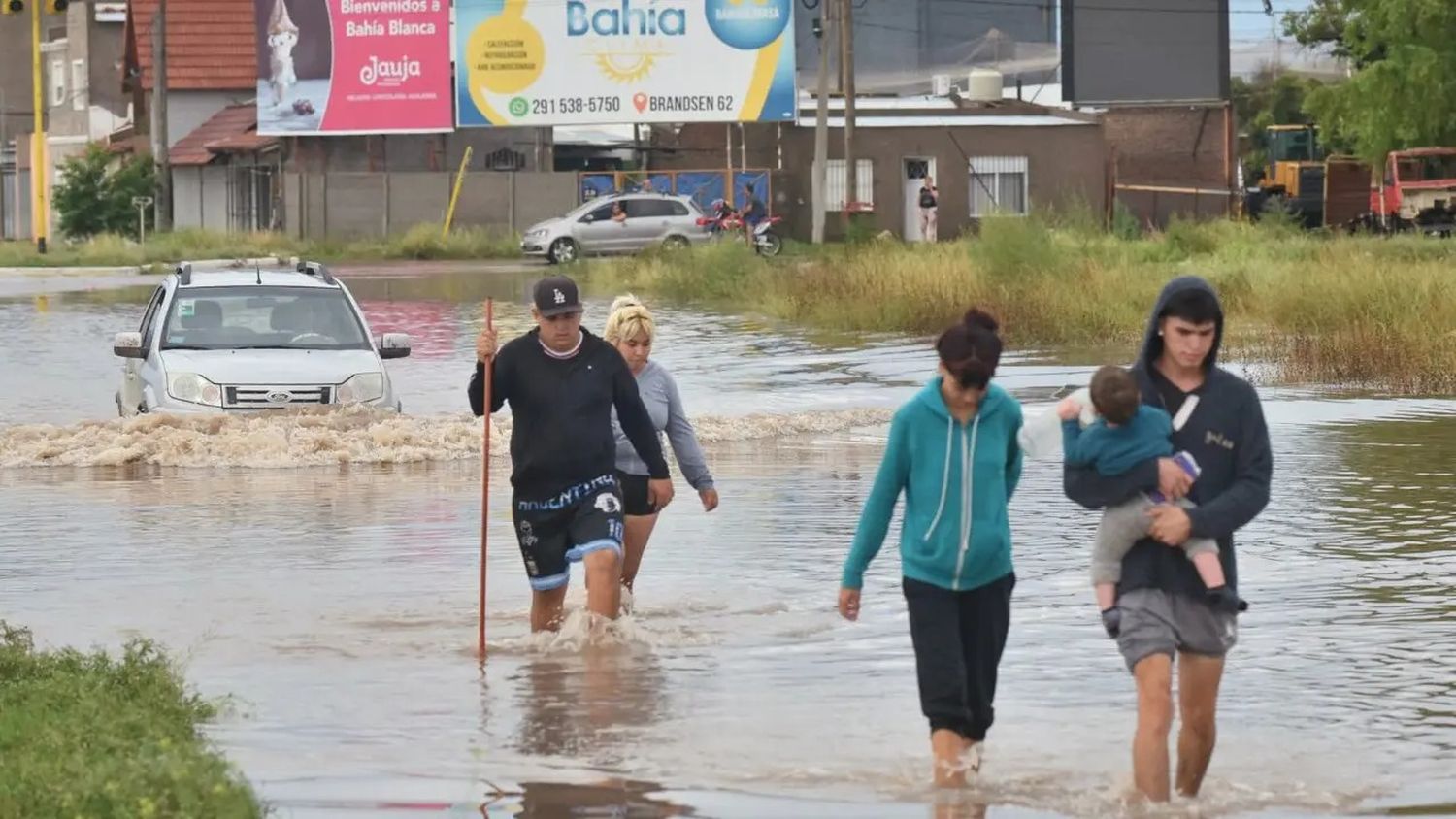Criticas por vetar un fondo para Bahía Blanca y Coronel Rosales