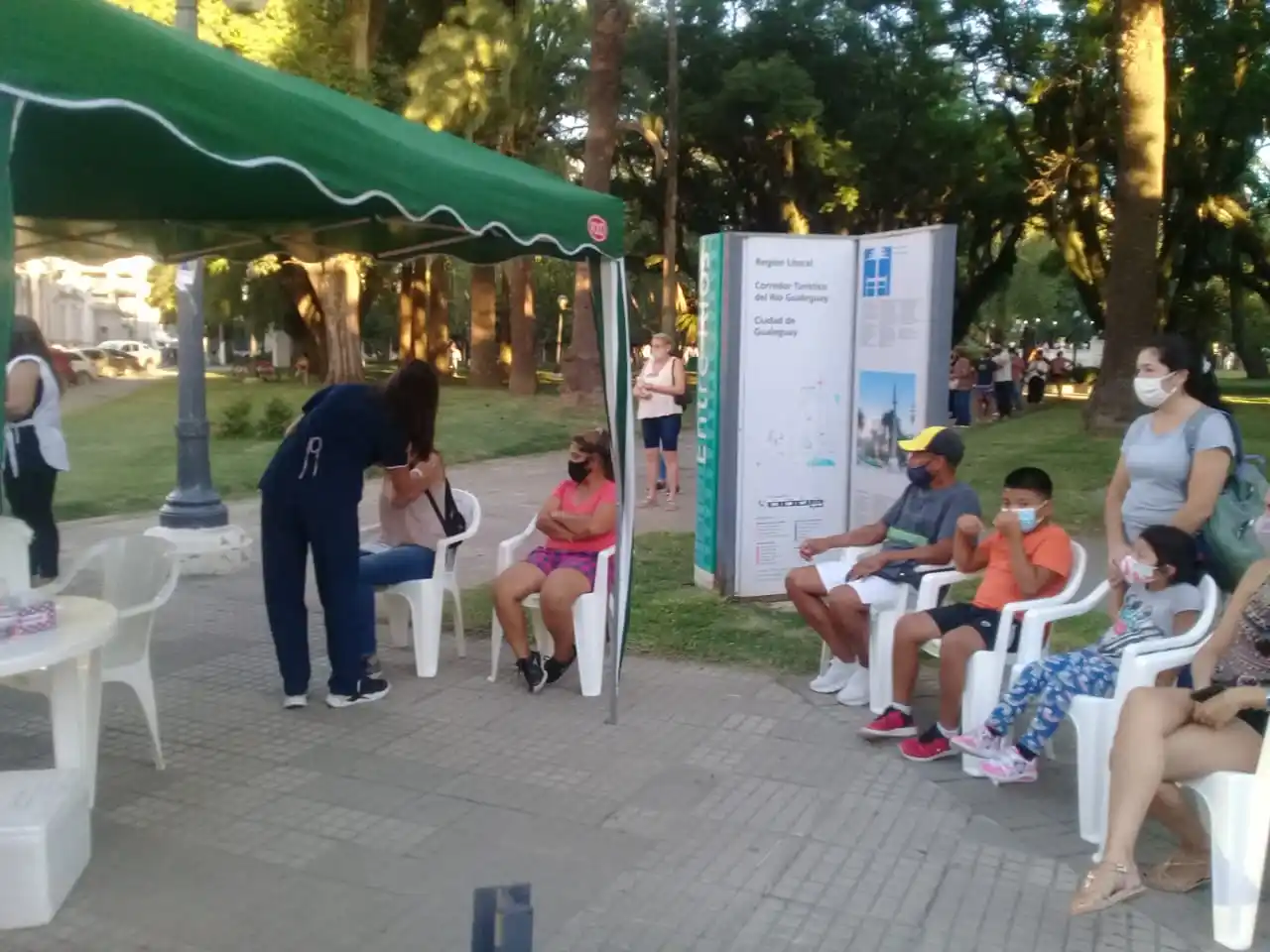 Vuelve el dispositivo móvil de vacunación