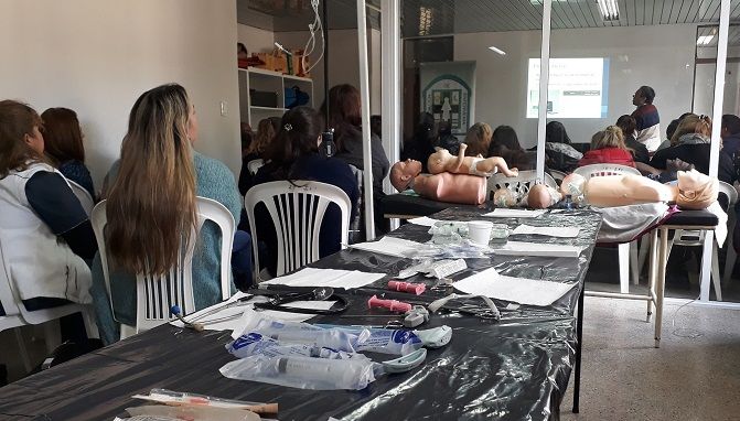 Se estrenó un gabinete de simulación en el Hospital