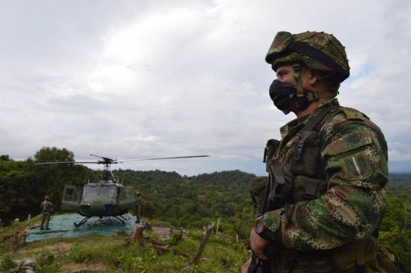 Ataque con explosivos deja 9 soldados heridos y una perrita antiexplosivos muerta: en la zona de influencia del CLAN DEL GOLFO