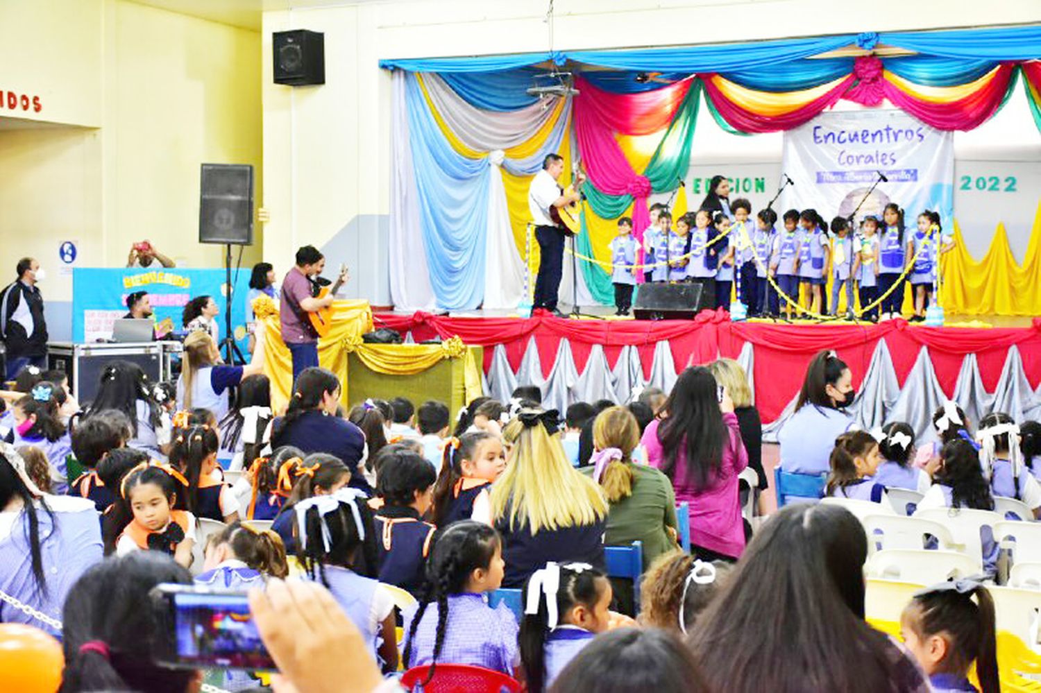 Niños cantaron en la segunda 
jornada de los Encuentros Corales