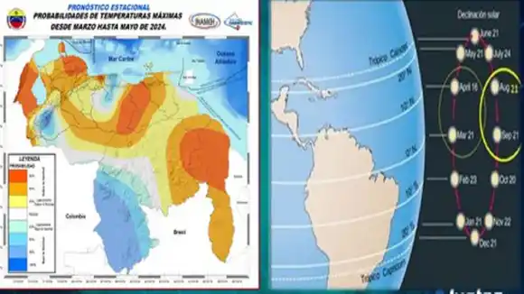 ¿ESTÁS PREPARADO PARA EL CALORÓN? El Inameh prevé esta temperatura para los próximos días