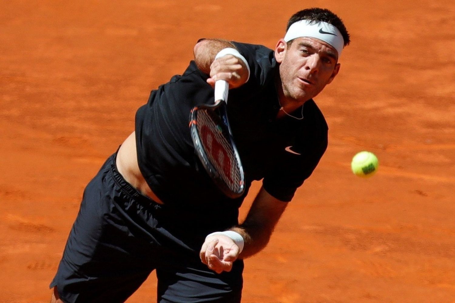 Del Potro perdió y quedó eliminado del Masters de Madrid