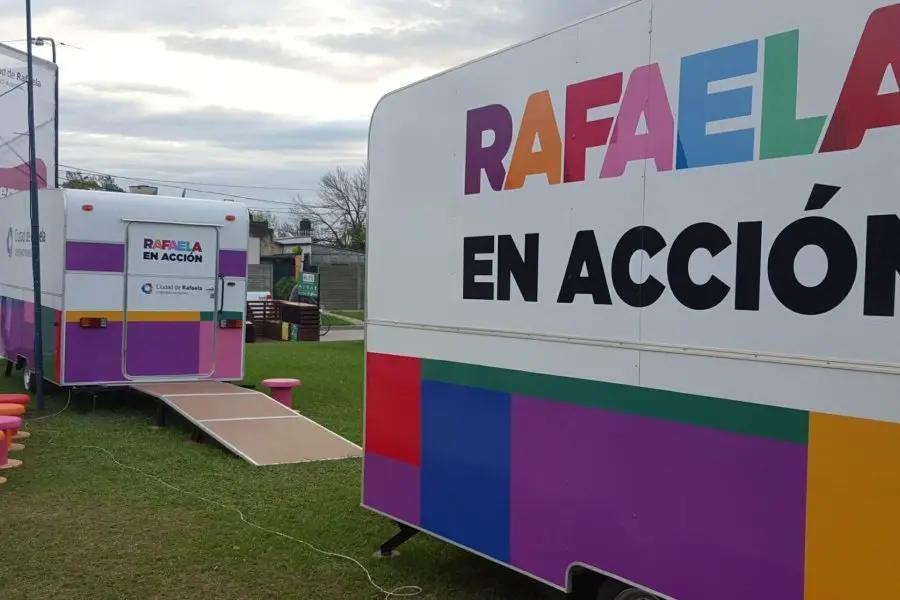 Rafaela en Acción en barrio Villa Podio