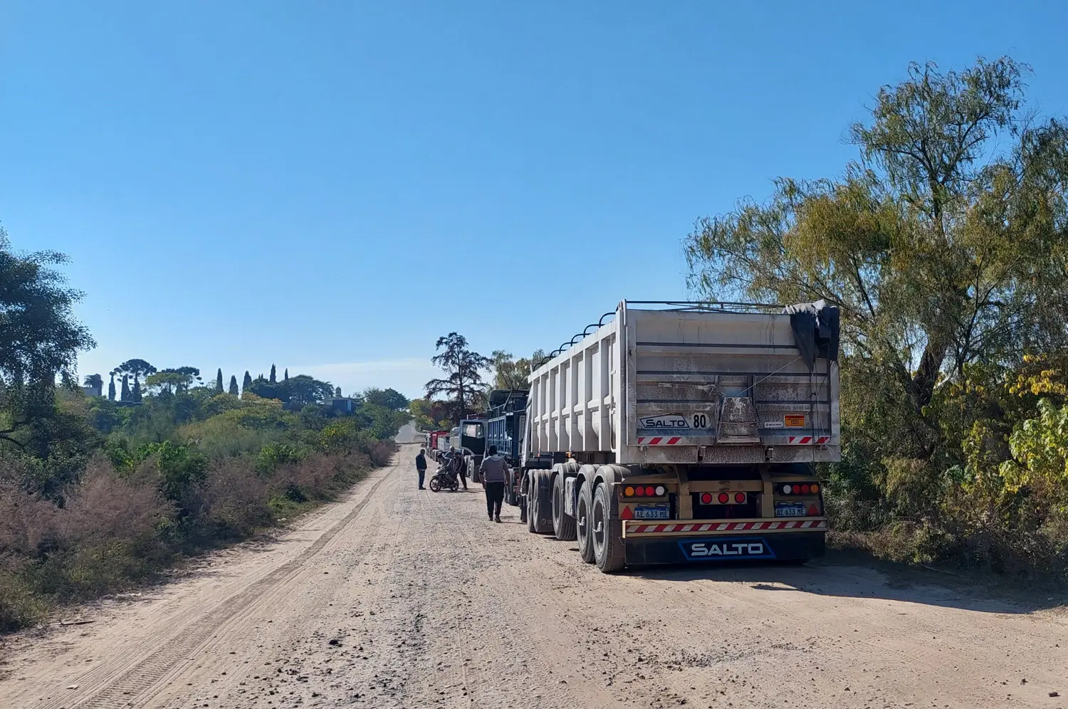 En San Pedro rige una ordenanza que obliga a pagar tasa a camiones que entran y salen de la ciudad.
