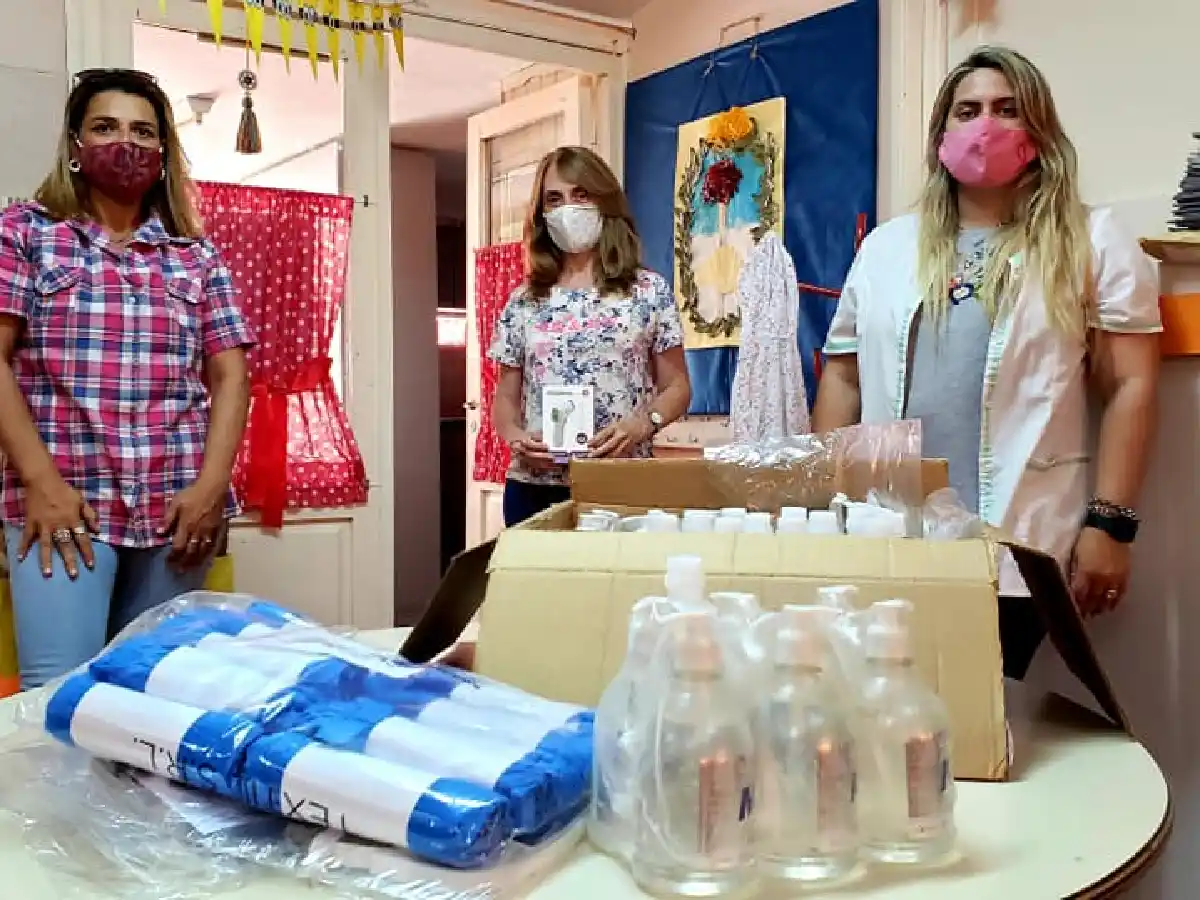 San Justo: municipios colaboran con escuelas para un regreso cuidado a clases         