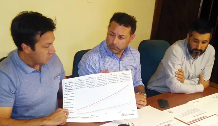 Rojas anunció medidas para bajar el gasto y mejorar la recaudación