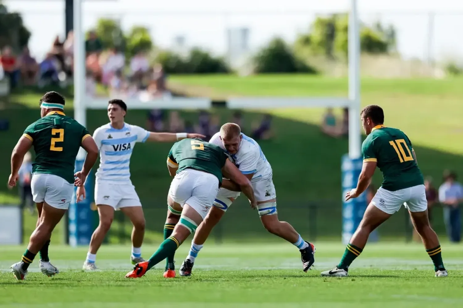 Los Pumitas cayeron sobre el final ante Sudáfrica en el cierre del Rugby Championship M20