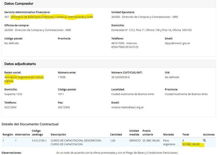 La esposa de Sturtzenegger beneficiada con importante contrato con el Estado