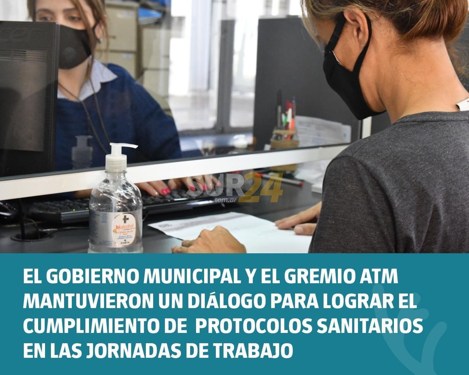 Municipalidad y gremio buscan garantizar los  protocolos sanitarios en las jornadas de trabajo