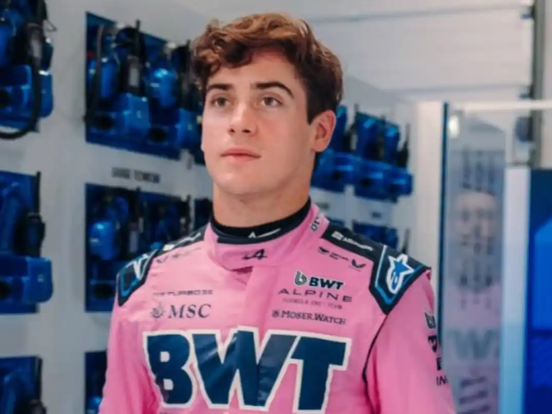 Colapinto crece en popularidad y Alpine lo aprovecha.Foto Alpine.