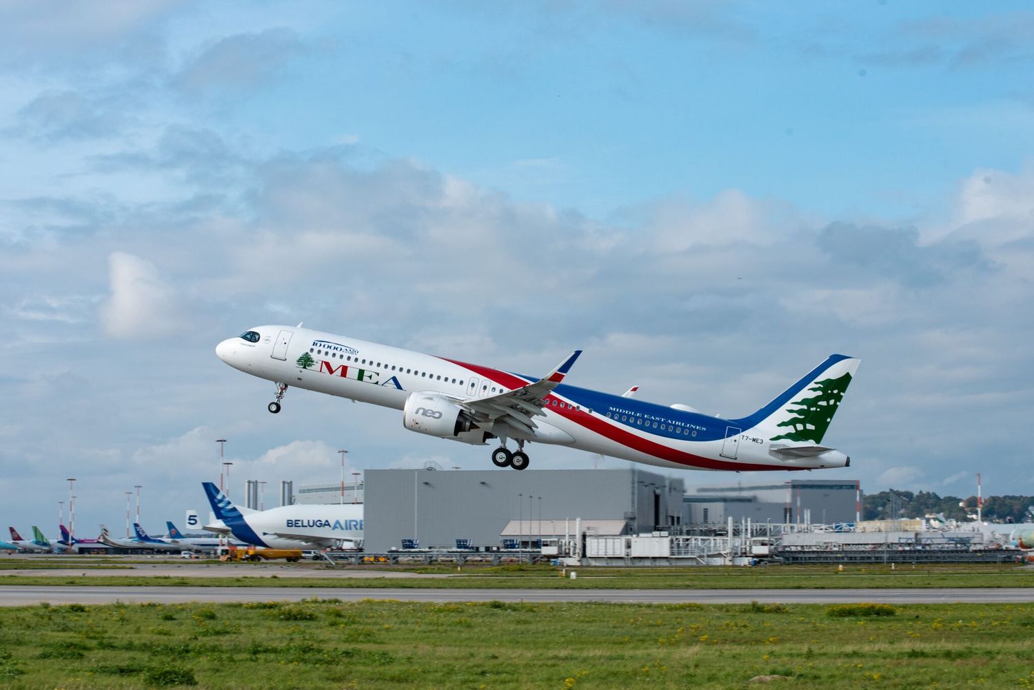 BOC Aviation entrega dos Airbus A321neo a Middle East Airlines