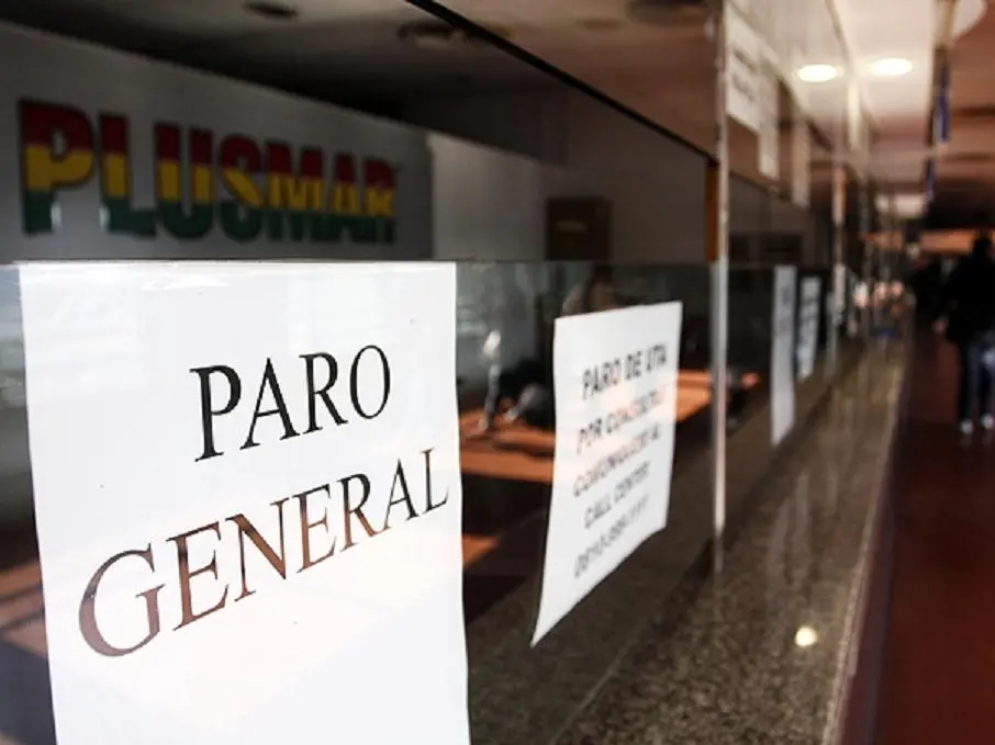 Paro de micros de larga distancia el 1, 2 y 3 de febrero