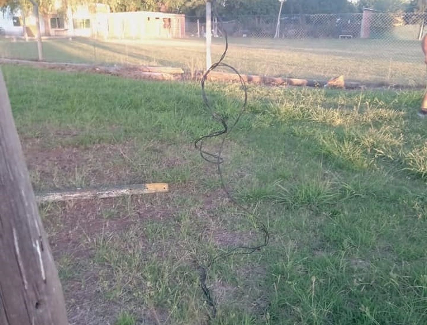 Gobernador Castro: recuperaron restos de cables robados al club Castro F.C.