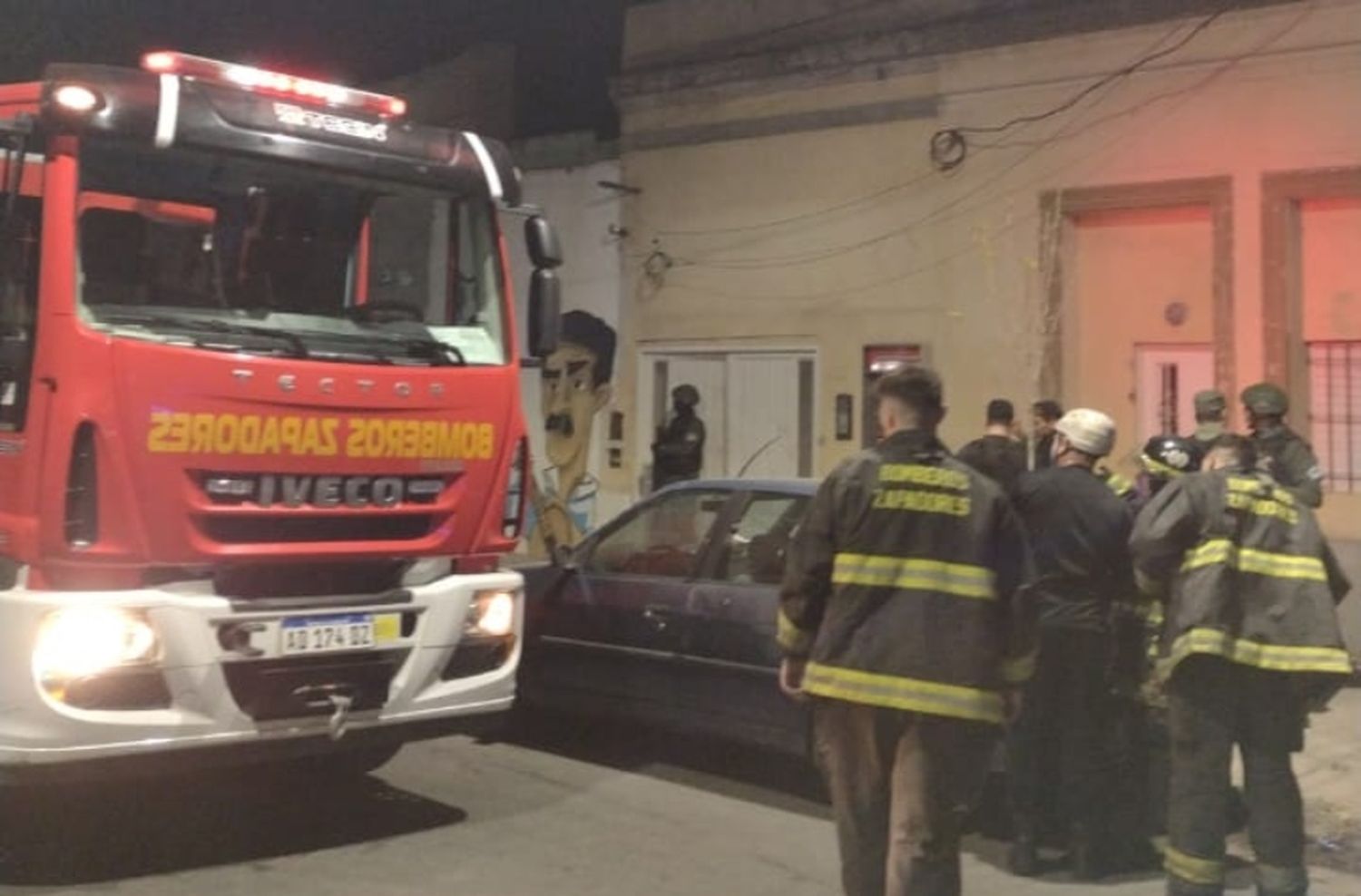 Incendio trágico en Tablada: murió un hombre como consecuencia del incendio de su casa