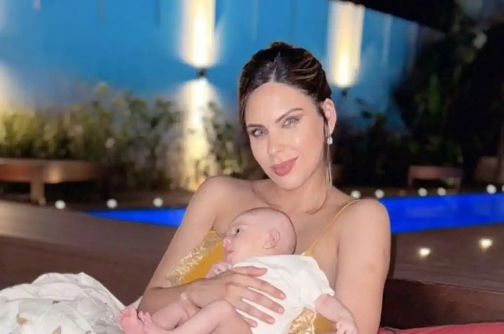 Barby Franco y su beba le dejaron un mensaje a Burlando en la previa del juicio a los rugbiers