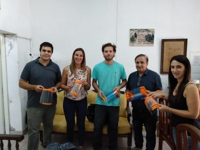 La Escuela Técnica Nº1 entregó al hospital protectores hechos con impresoras 3D