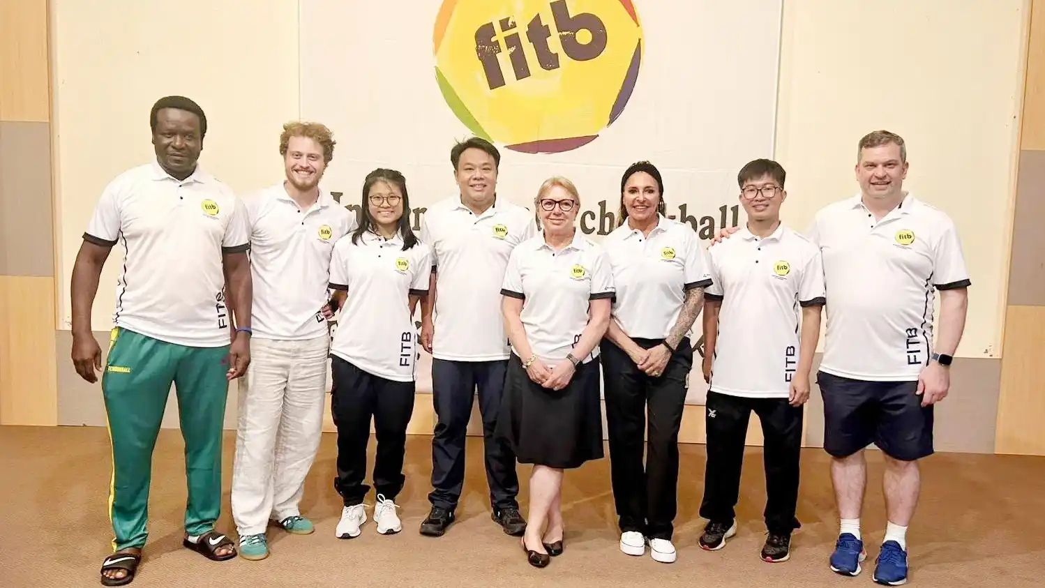Silvia Ghiorzo, en la cúpula del tchoukball mundial