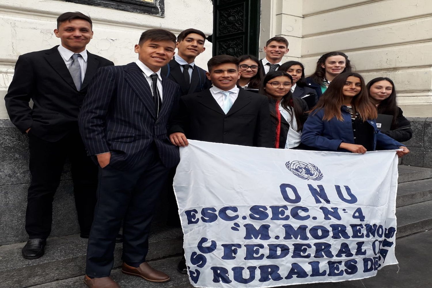 Estudiantes de Federal representan a Entre Ríos en simulacro de Asamblea de la ONU