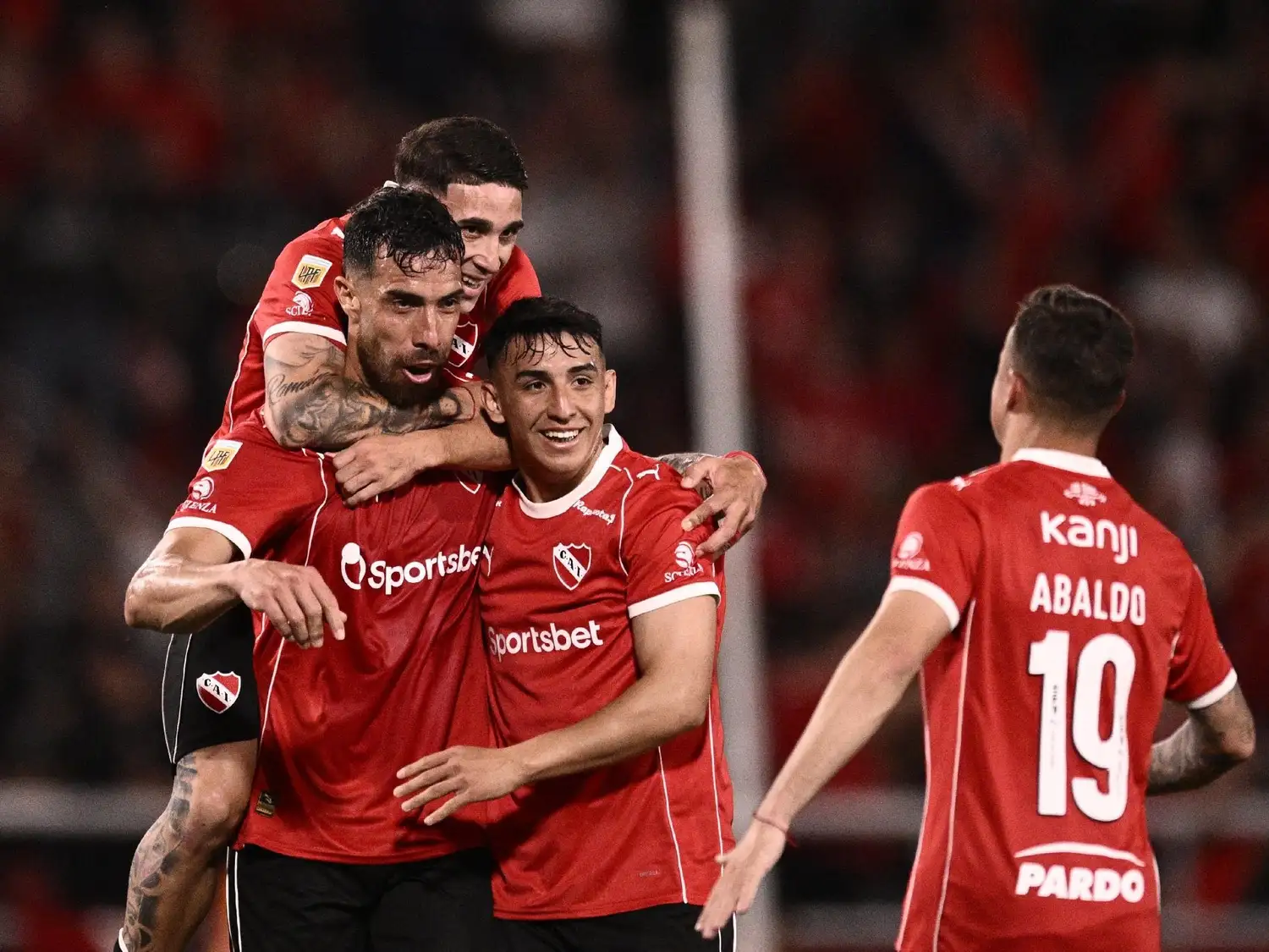 Independiente pudo festejar ante su gente.