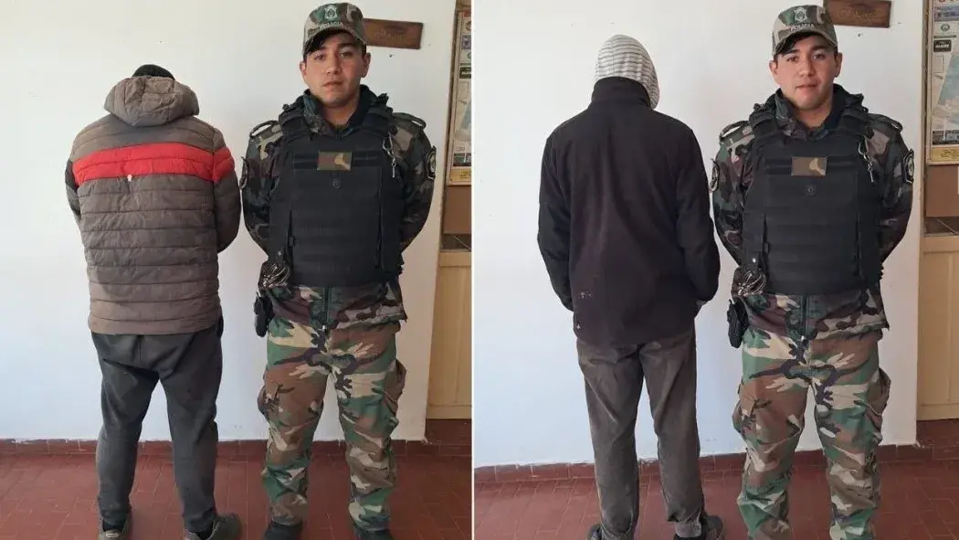 Dos individuos fueron aprehendidos en el interior de un campo cazando con perros galgos y sin autorización.