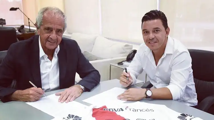 "Gallardo va a estar en River  hasta 2021", garantizó D'Onofrio