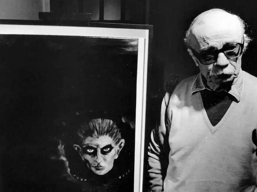 Ernesto Sábato, fotografiado por José Ali para DPA. Foto: Archivo