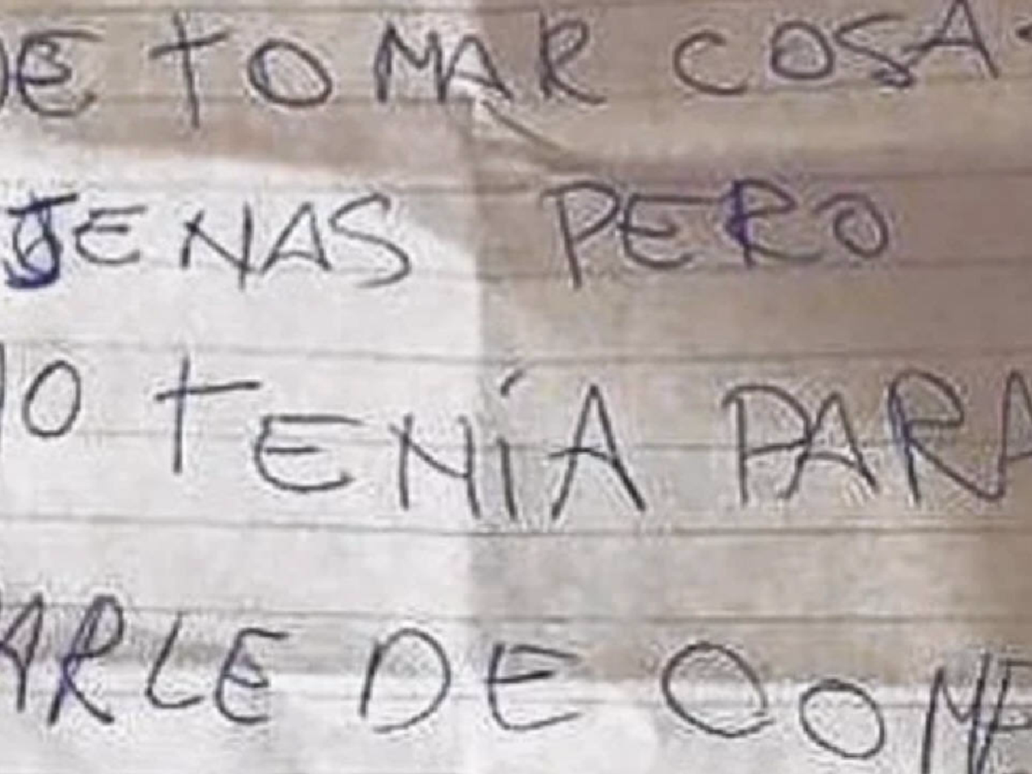 Halló una billetera, la devolvió sin dinero y dejó una carta