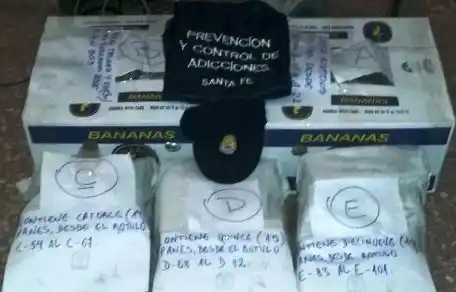 La Policía secuestró 101 panes de marihuana en Reconquista