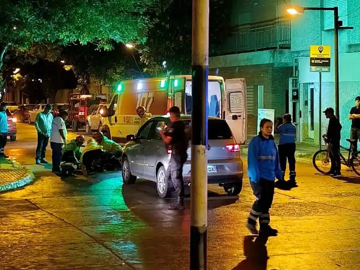 Siniestro en la madrugada con intervención de  Bomberos, SIES, Policía y Tránsito.