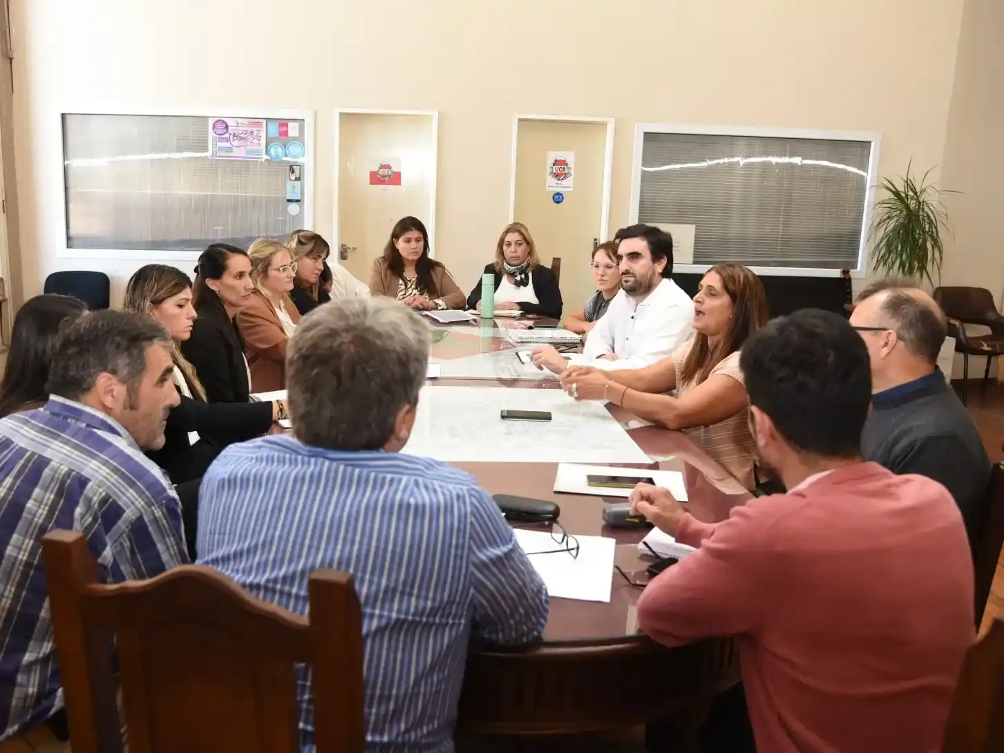 Sin sobresaltos, Marcieri expuso en el Concejo y ratificó la postura sobre la toma de La Movediza