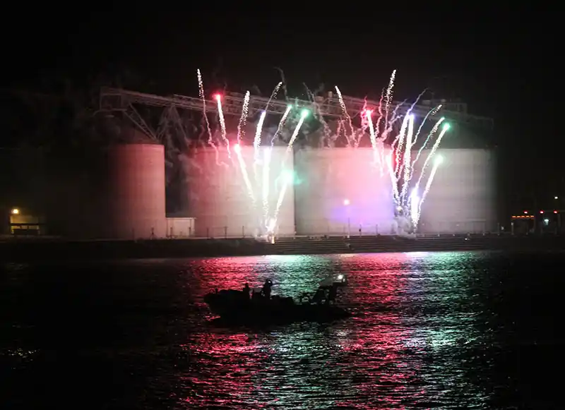 El Puerto se iluminó