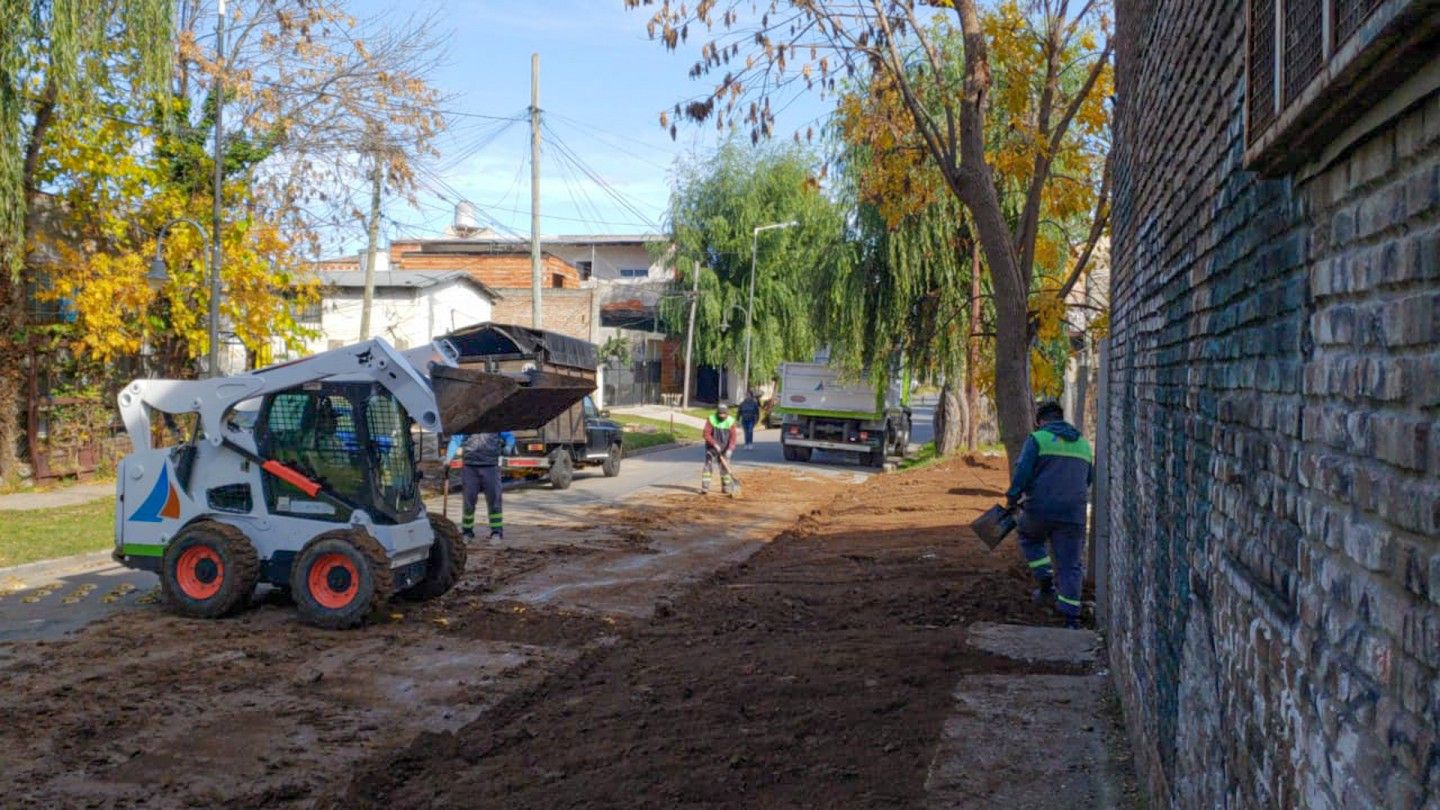 San Fernando: Nuevo operativo integral de limpieza y ordenamiento en el barrio Alsina