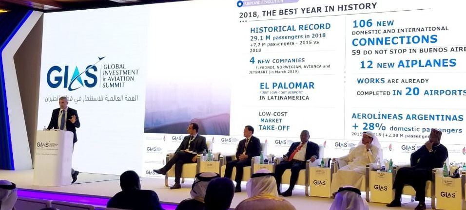 La ANAC expuso los avances en materia aerocomercial en el Global Investment in Aviation Summit de Dubai
