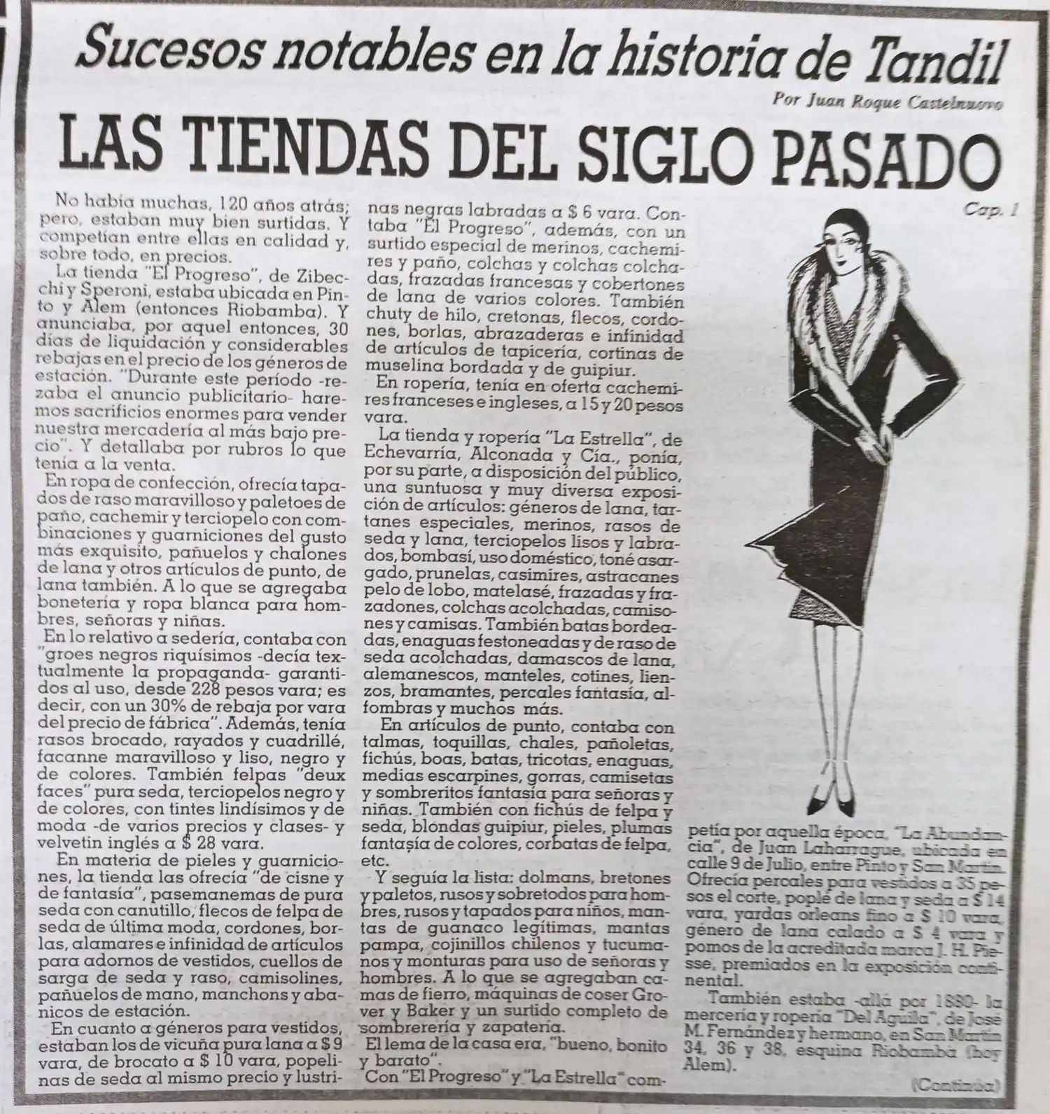 Las tiendas del siglo XIX    -   Capítulo 1.