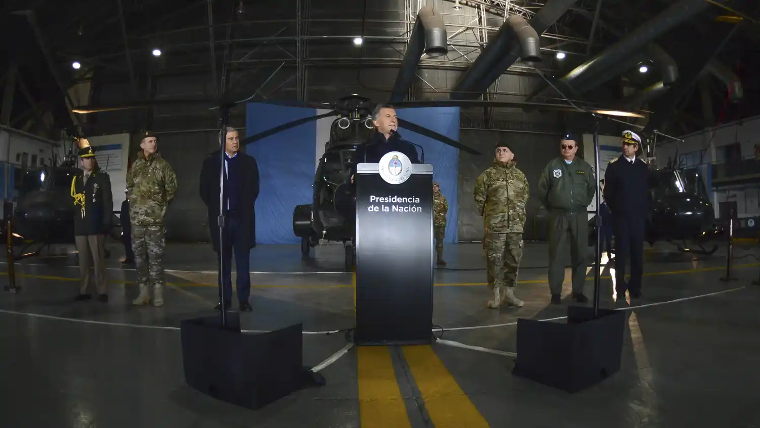 Macri anunció que los militares “colaborarán” con la seguridad
