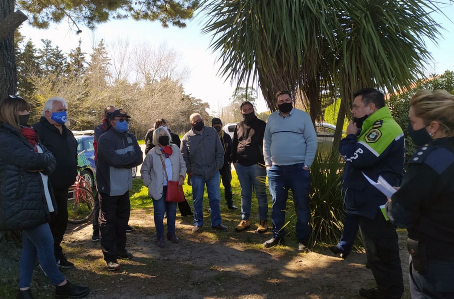 Clubes del barrio Las Heras se reunieron con autoridades policiales para reforzar la seguridad