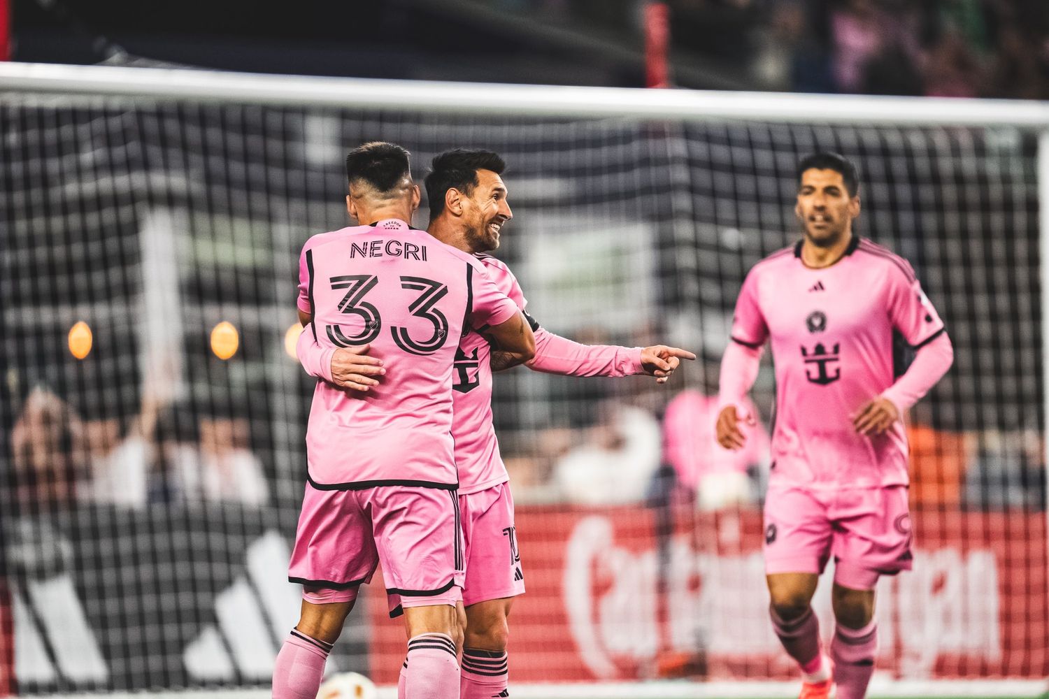 Con doblete de Messi, Inter Miami goleó a New England Revolution