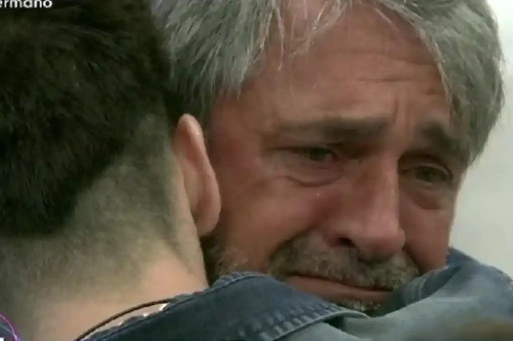 Darío recibió la visita de sus hijos