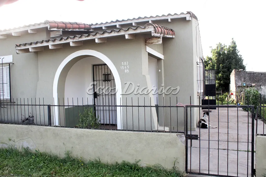 El 5 de enero. Pasado, un malviviente accedió al inmueble de calle 582 a robar y golpeó a la propietaria