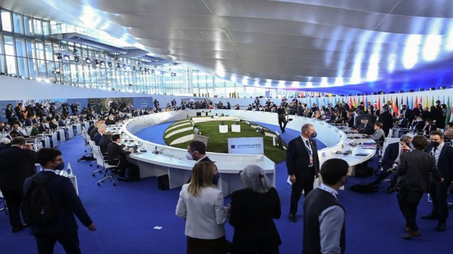 ENTÉRESE  qué compromisos adquirieron los países del G20 para limitar el calentamiento global