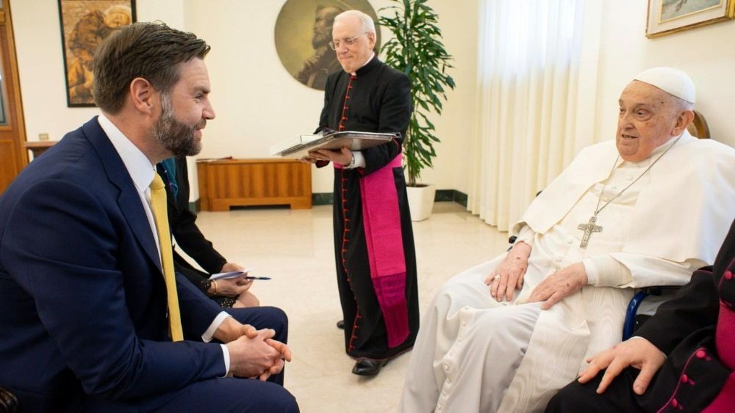 Papa y JD Vance
