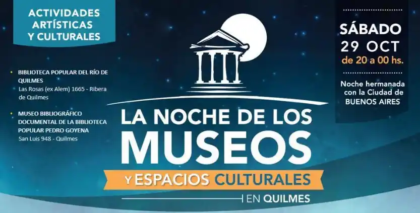 Quilmes se suma a La Noche de los Museos