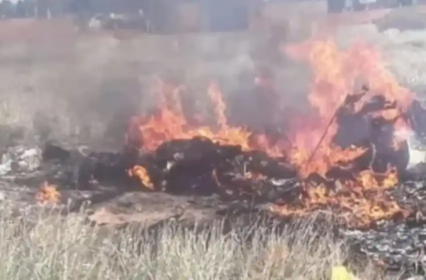 Tragedia en Neuquén: se estrelló una avioneta y murieron dos tripulantes
