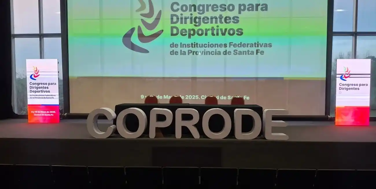 Comienza el primer Congreso para Dirigentes Deportivos en Santa Fe. Crédito: Manuel Fabatía