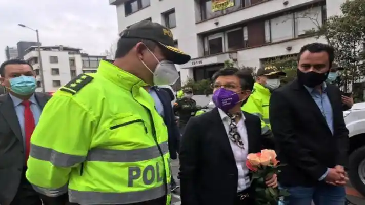 REFUERZO POLICIAL, la exigencia de la alcaldesa Claudia López al Ministerio de Defensa de Colombia