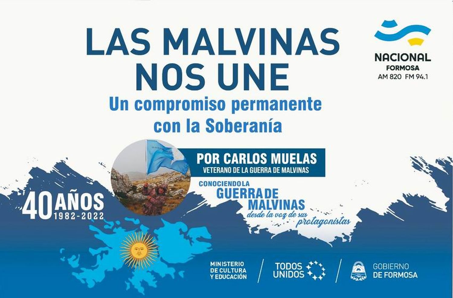 Presentación de Malvinas nos
une, educación y soberanía