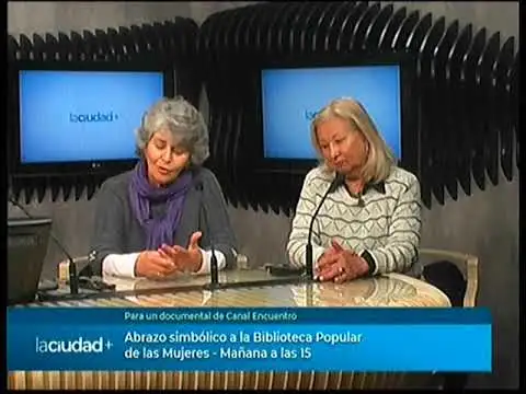 Abrazo simbólico a la Biblioteca Popular de las Mujeres | La Ciudad